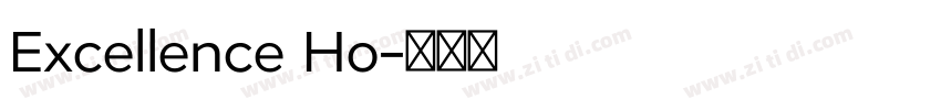 Excellence Ho字体转换 Excellence Ho字体转换